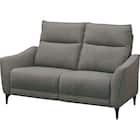 2人掛けソファ 布張りタイプ(SU03 DGY) 1枚目画像