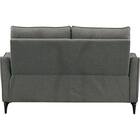 2人掛けソファ 布張りタイプ(SU03 DGY) 4枚目画像