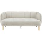 3人掛けソファ 布張りタイプ(MB14 BE) 2枚目画像