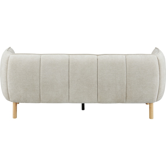 3人掛けソファ 布張りタイプ(MB14 BE) 4枚目画像