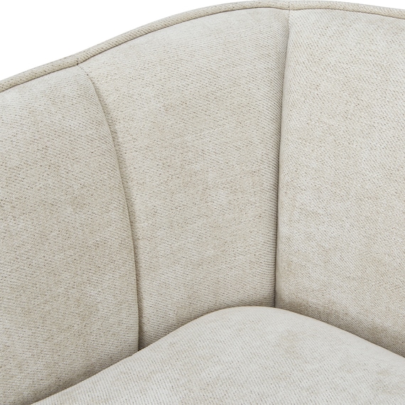 3人掛けソファ 布張りタイプ(MB14 BE) 5枚目画像