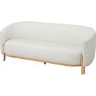 3人掛けソファ 布張りタイプ(MB15 BE) 1枚目画像