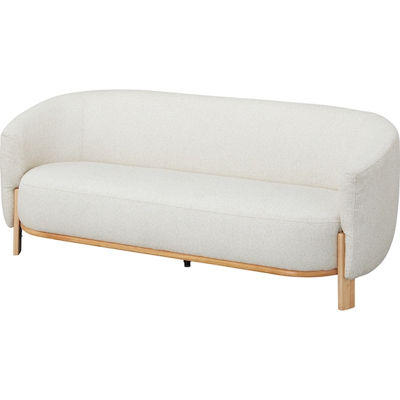 3人掛けソファ 布張りタイプ(MB15 BE) 1枚目画像