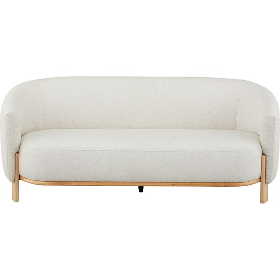 3人掛けソファ 布張りタイプ(MB15 BE) 2枚目画像