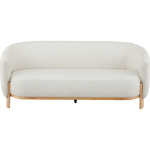 3人掛けソファ 布張りタイプ(MB15 BE) 2枚目画像