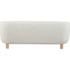 3人掛けソファ 布張りタイプ(MB15 BE) 4枚目画像