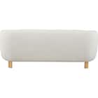 3人掛けソファ 布張りタイプ(MB15 BE) 4枚目画像