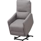 立ち上がりがしやすい電動リクライニングチェア (UM03 DGY) 2枚目画像