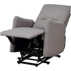 立ち上がりがしやすい電動リクライニングチェア (UM03 DGY) 5枚目画像