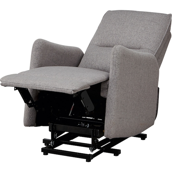 立ち上がりがしやすい電動リクライニングチェア (UM03 DGY) 5枚目画像