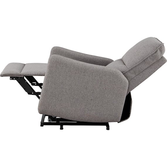 立ち上がりがしやすい電動リクライニングチェア (UM03 DGY) 6枚目画像