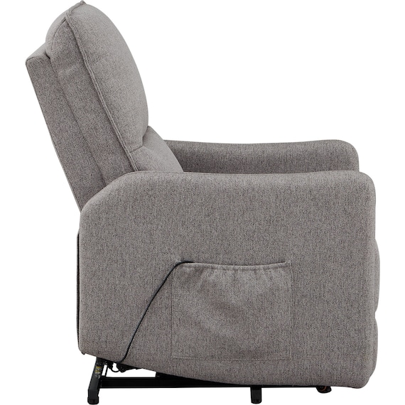 立ち上がりがしやすい電動リクライニングチェア (UM03 DGY) 9枚目画像