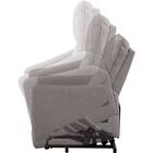 立ち上がりがしやすい電動リクライニングチェア (UM03 DGY) 10枚目画像