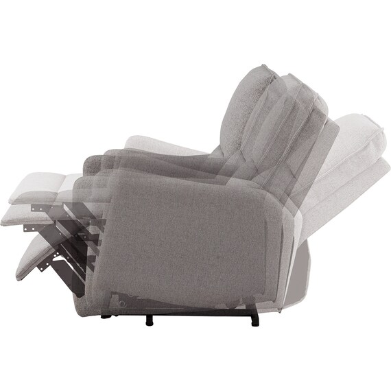 立ち上がりがしやすい電動リクライニングチェア (UM03 DGY) 11枚目画像