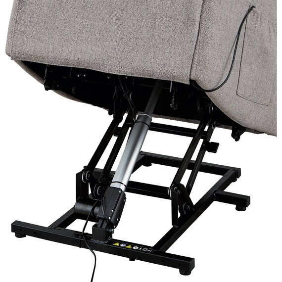 立ち上がりがしやすい電動リクライニングチェア (UM03 DGY) 15枚目画像