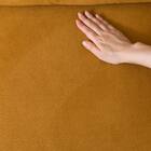 2人掛けコンパクトソファ 布張りタイプ (DJ11-2 オレンジ) 13枚目画像