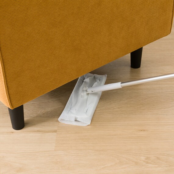 2人掛けコンパクトソファ 布張りタイプ (DJ11-2 オレンジ) 17枚目画像