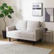 2人掛けコンパクトソファ 布張りタイプ (DJ11-2)