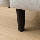 2人掛けコンパクトソファ 布張りタイプ (DJ11-2 ライトグレー) 16枚目画像