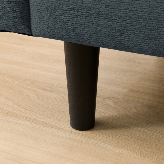 2人掛けコンパクトソファ 布張りタイプ (DJ11-2 ネイビー) 16枚目画像