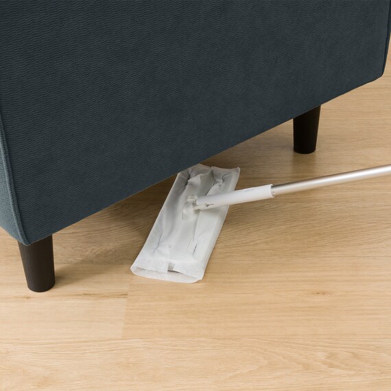 2人掛けコンパクトソファ 布張りタイプ (DJ11-2 ネイビー) 17枚目画像