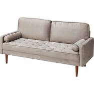 ボルスター付きソファ 布張りタイプ(QF01)