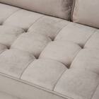 2人掛けソファ 布張りタイプ(QF01 B BE) 9枚目画像