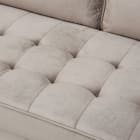 2人掛けソファ 布張りタイプ(QF01 B BE) 9枚目画像