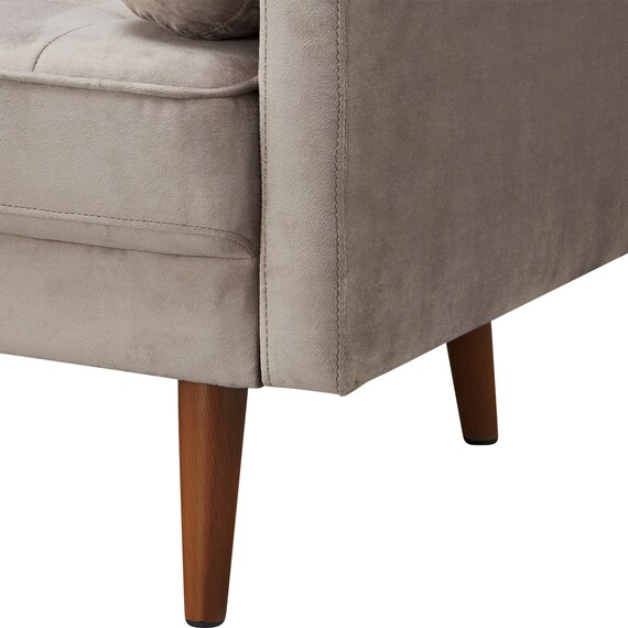 2人掛けソファ 布張りタイプ(QF01 B BE) 13枚目画像