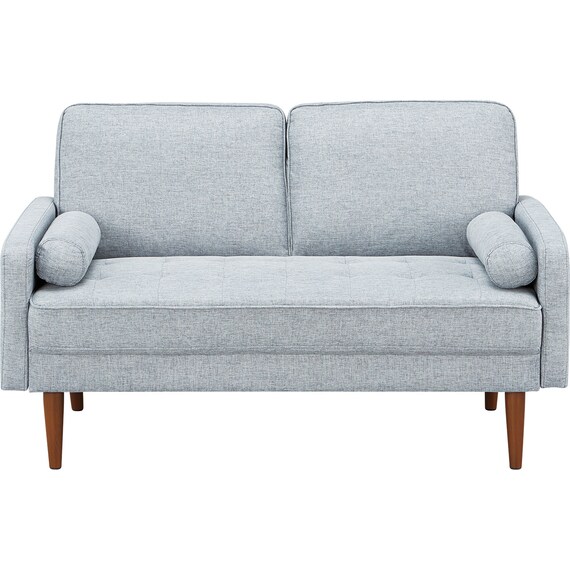 2人掛けソファ 布張りタイプ(QF01 GY) 6枚目画像