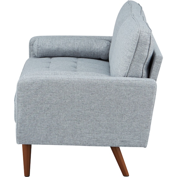 2人掛けソファ 布張りタイプ(QF01 GY) 7枚目画像