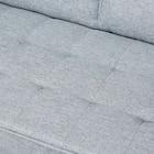 2人掛けソファ 布張りタイプ(QF01 GY) 11枚目画像