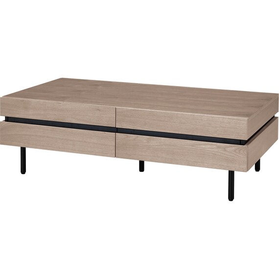 引出し付きセンターテーブル(TA07 GW) 1枚目画像