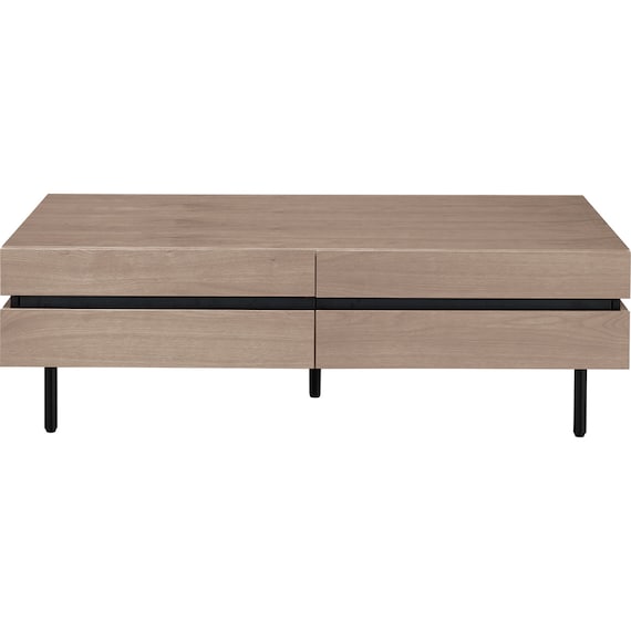 引出し付きセンターテーブル(TA07 GW) 2枚目画像