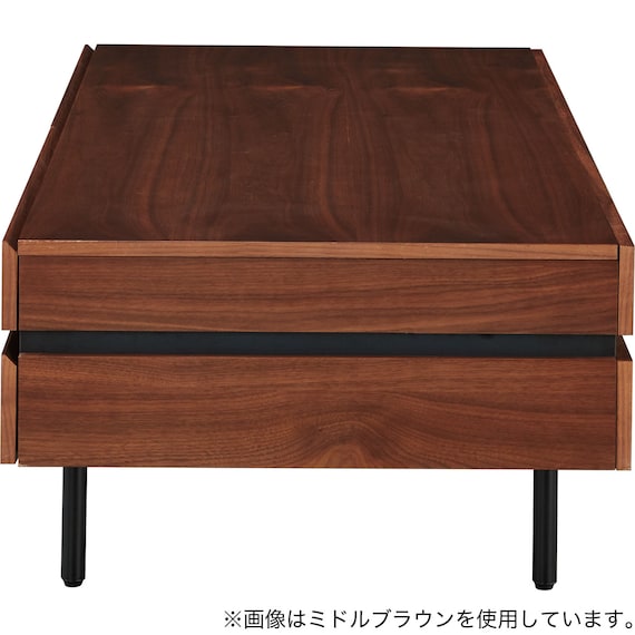 引出し付きセンターテーブル(TA07 GW) 3枚目画像