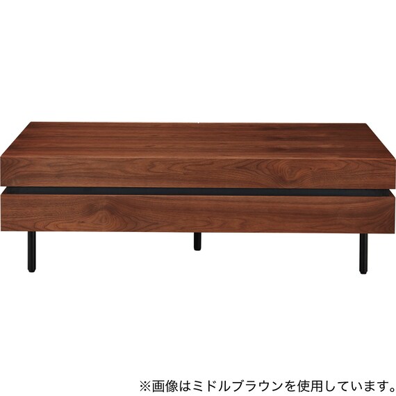 引出し付きセンターテーブル(TA07 GW) 4枚目画像
