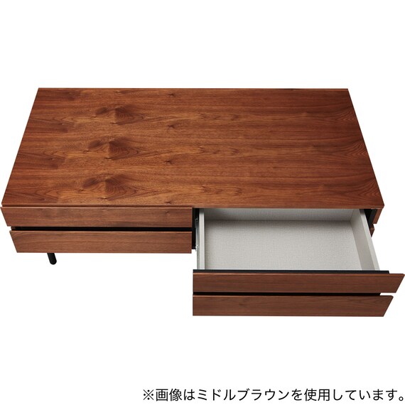 引出し付きセンターテーブル(TA07 GW) 8枚目画像