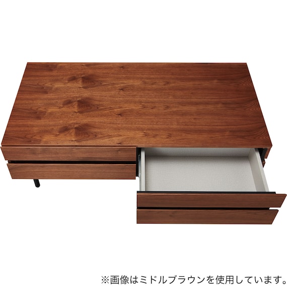 引出し付きセンターテーブル(TA07 GW) 8枚目画像