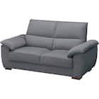 2人掛けソファ 布張りタイプ(SK9102 DGY) 1枚目画像