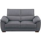 2人掛けソファ 布張りタイプ(SK9102 DGY) 2枚目画像