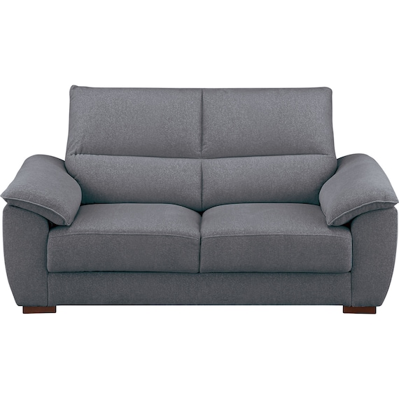 2人掛けソファ 布張りタイプ(SK9102 DGY) 2枚目画像