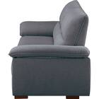 2人掛けソファ 布張りタイプ(SK9102 DGY) 3枚目画像