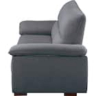 2人掛けソファ 布張りタイプ(SK9102 DGY) 3枚目画像