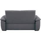 2人掛けソファ 布張りタイプ(SK9102 DGY) 4枚目画像