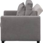 1人掛けソファベッド 布張りタイプ (BD02-2 DGY) 11枚目画像