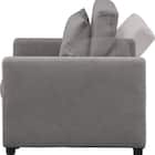 1人掛けソファベッド 布張りタイプ (BD02-2 DGY) 11枚目画像