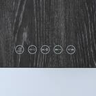 スピーカー&ランプ付きサイドテーブル (グレー) 5枚目画像