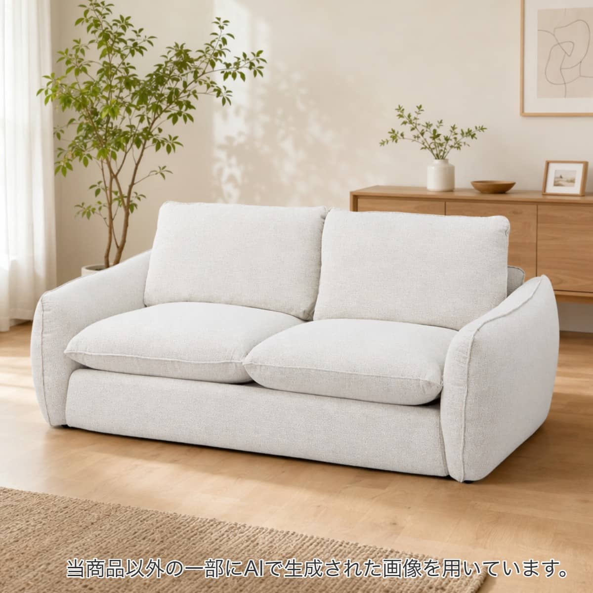 3人掛けソファ 布張りタイプ(FR09 BE) | ニトリネット【公式】 家具