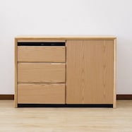 天然木工芸突板テレビボード