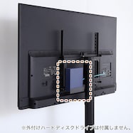 八角テレビスタンド専用 ハードディスクホルダー単品